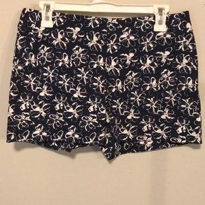 Banana Republic Floral Shorts 4”
